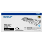 Cartucho de toner Brother TN2370 Negro, rinde 2600 páginas