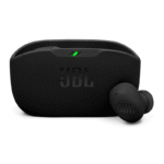 Audífonos bluetooth True Wireless JBL Wave Buds 2 cancelación de ruido, resistente IP54, duración máx. 32 horas con estuche de carga, negro