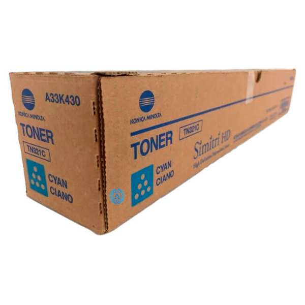 Tóner Konica Minolta TN-321C original Cyan