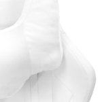 Extingtion Sapp, ergonómica, reclinable 135°, cojín lumbar y cervical, reposapiés, altura ajustable, blanco - Imagen 4