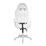 Extingtion Sapp, ergonómica, reclinable 135°, cojín lumbar y cervical, reposapiés, altura ajustable, blanco - Imagen 7