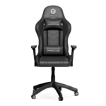 Silla gamer Primus 100T PCH-103BK, máximo 120 kilos, inclinación 135°, negra