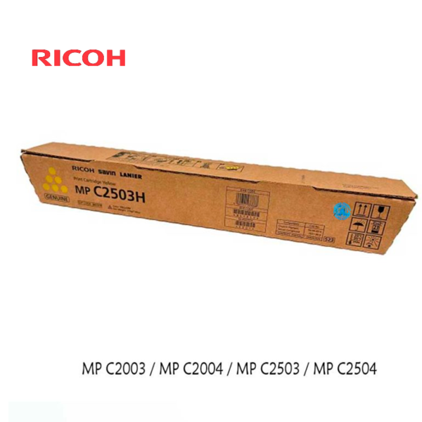 Toner Ricoh 841919 Yellow MP C2503 Original