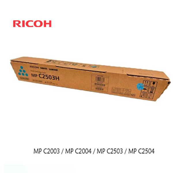 Toner Ricoh 841921 Cyan MP C2503 Original