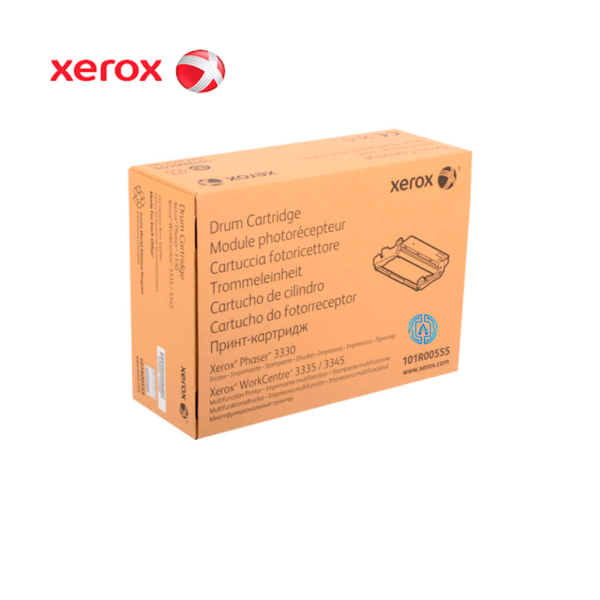 Tóner Xerox 101R00555, rinde 30000, compatible con WorkCentre 3345, 3330, 3335, negro