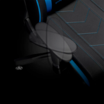Silla gamer Primus 100T PCH-103BL, máximo 120 kilos, inclinación 135°, azul - Imagen 6