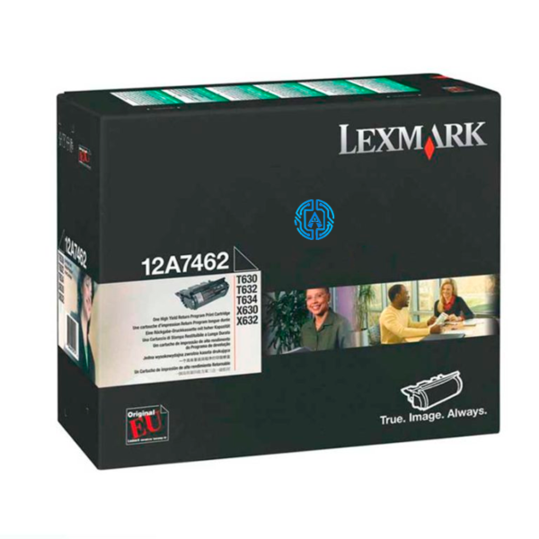 Toner Lexmark 12A7462 Negro Original