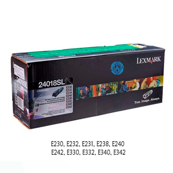 Toner Lexmark 24018SL Negro E230 Original