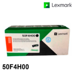 Toner Lexmark 50F4H00 Negro Original - Imagen 2