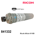 Toner Ricoh 841332 Negro MP 6000 Original - Imagen 2