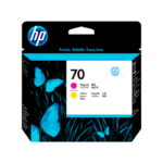 Cabezal Hp C9406A 70 Magenta y Yellow Original