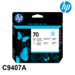 Cabezal Hp C9407A 70 Ph Black Y Lt Gray Original - Imagen 2