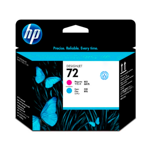 Cabezal Hp C9383A 72 Magenta y Cyan Original