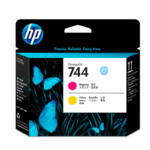 Cabezal Hp F9J87A 744 Magenta y Yellow Original