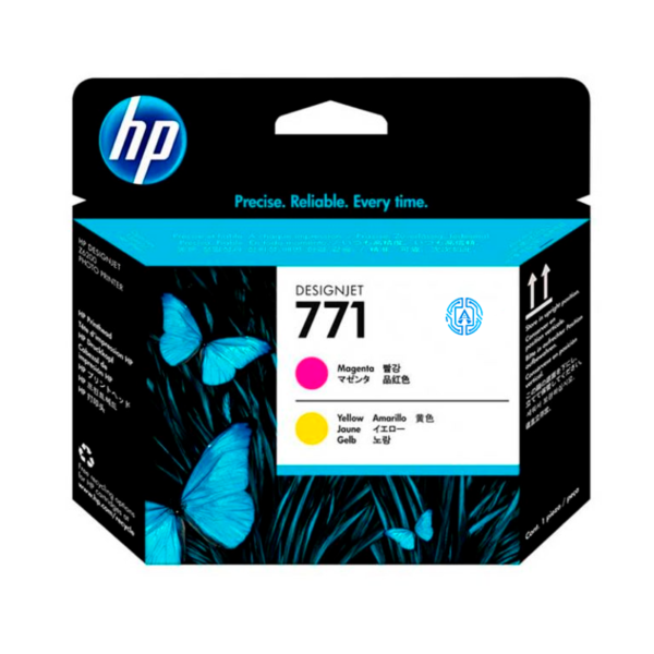 Cabezal Hp CE018A 771 Magenta y Yellow Original