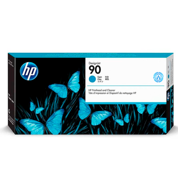 Cabezal Hp C5055A 90 Cyan Cab+Clean Original
