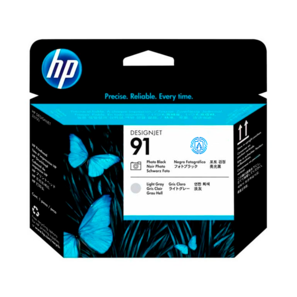 Cabezal Hp C9463A 91 Ph Black y Lt Gray Original