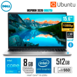 DELL | Laptop Dell Inspiron 15 3520 (HKG75) Intel Core i5-1235U 8GB RAM 512GB SSD 15.6" FHD Ubuntu