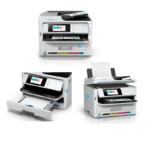 EPSON | Impresora multifuncional Epson WorkForce Pro WF-C5810 Wi-Fi, dúplex, inyección de tinta por bolsas, blanco - Imagen 5
