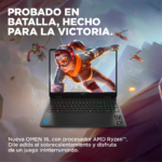 Laptop Gamer Hp Omen 16-ap0003la, amd Ryzen Ai 7, 32gb Ram, 1tb Ssd, geforce 2k, 16" negro Sombra, Windows 11 Home. - Imagen 5