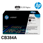 Tambor Hp CB384A 824A L.J. 6015 Negro Original - Imagen 2