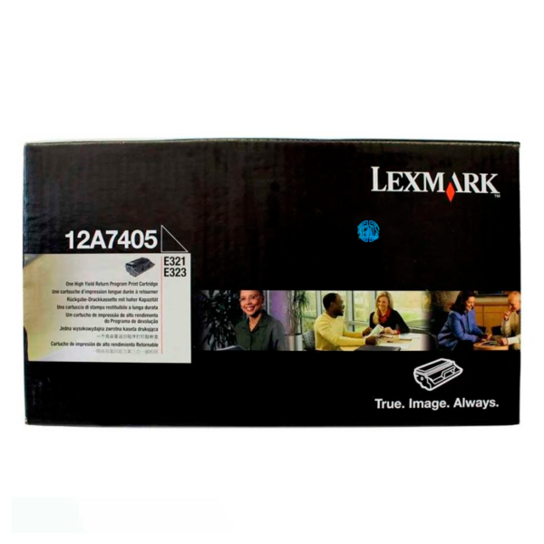 Toner Lexmark 12A7405 Negro