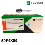Toner Lexmark 50F4X00 - Imagen 2