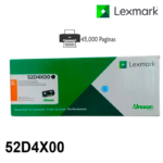 Toner Lexmark 52D4X00 - Imagen 2