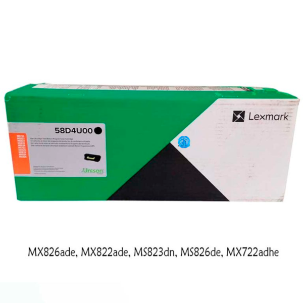 Toner Lexmark 58D4U00