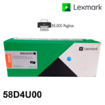 Toner Lexmark 58D4U00 - Imagen 2