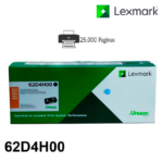 Toner Lexmark 62D4H00 - Imagen 2