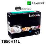 Toner Lexmark T650H11L - Imagen 2