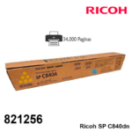 Toner Ricoh 821256 Yellow C840A Original - Imagen 3