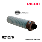 Toner Ricoh 821276 Negro 8400Dn Original - Imagen 2