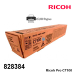 Toner Ricoh 828384 Negro C7100 Original - Imagen 2