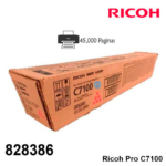 Toner Ricoh 828386 Magenta C7100 Original - Imagen 2