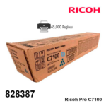Toner Ricoh 828387 Cyan C7100 Original - Imagen 2