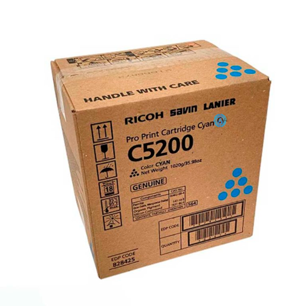 Toner Ricoh 828425 Cyan C5200/C5110 Original