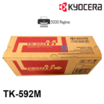 Toner Kyocera TK-592M Fs-C2026 Magenta Original - Imagen 2