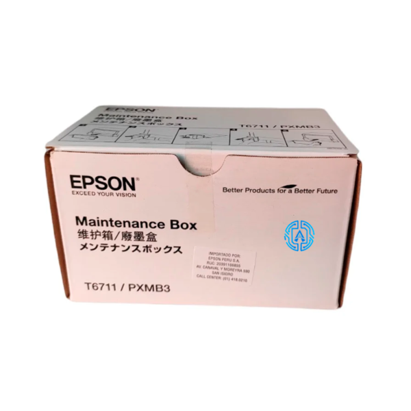 CAJA DE MANTENIMIENTO EPSON T671100 P/WORKFORCE P/L1455
