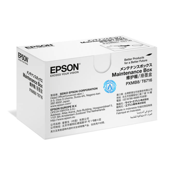 CAJA DE MANTENIMIENTO EPSON T671600 P/WF-52905710/ 5790/ 5299/ 5799